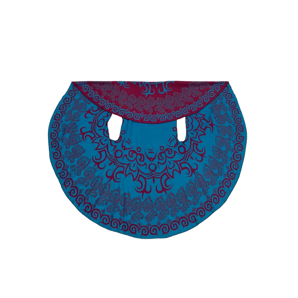 Bohemian Pashmina Reversible Shawl Vest